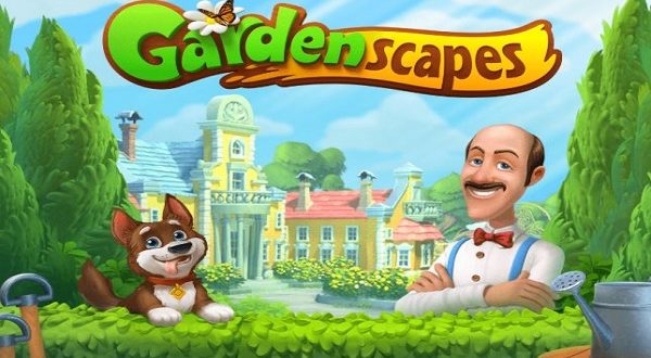 gardenscapes ads vs real game